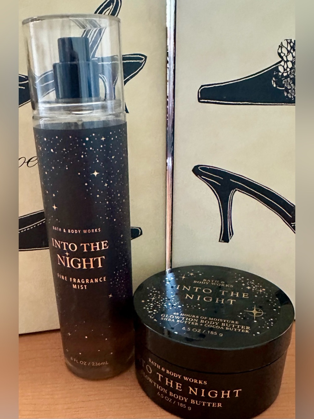 Bath & Body Works Into The Night Fine Fragrance Mist & Body Butter
